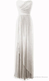 Wonderful Hunter Green Chiffon Ruffle Sweetheart Floor Length Empire Bridesmaid Dresses