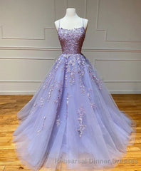 Cute Round Neck Tulle Short Semi Formal Prom Dress, Tulle Homecoming Dress