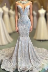 Glamorous Sequins Mermaid Long Evening Evening Prom Dress Online