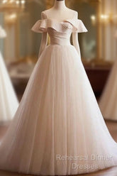 A-Line Sleeveless Backless Spaghetti Straps Floor Length Evening Dresses Semi Formal Prom Dress