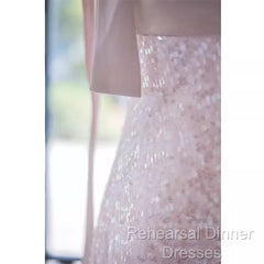 A Line Straps Pink Satin Long Semi Formal Prom Dresses