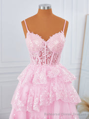 Ball-Gown Tulle V-neck Appliques Lace Corset Short/Mini Dress