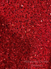 Black Girl Semi Formal Prom Dresses One Shoulder Mermaid Red Semi Formal Prom Dresses | Cheap Sequins Evening Gowns