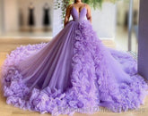 Unique Semi Formal Prom dress evening gowns Wedding Dresses with Train Semi Formal Prom dress