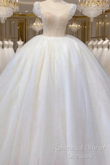 Elegant Wedding Dress, New Style Semi Formal Prom Dress Wedding Dress