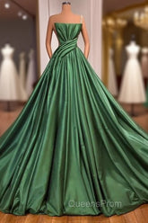 Fabulous Long A-line One Shoulder Satin Sleeveless Evening Prom Dress