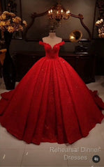 Hot Appliques Ball Gown  Dark Green Wedding Dress Sequin Quinceanera Dress
