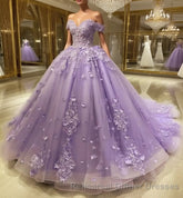 Lace Sky Blue Off the Shoulder Ball Gown Quinceanera Dresses
