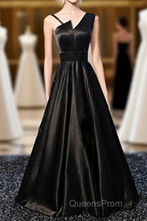 Stylish Satin Long Evening Prom Gown Formal Dress