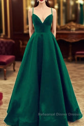 Satin Empire Semi Formal Prom Dresses Lace Up Back