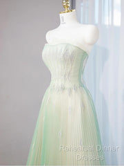 Sweet Fairy Style Ball Gown For Birthday&Quinceanera-Sparkling Diamond  A-Line Tulle Evening Dress