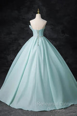 A-Line Strapless Formal Tulle Floor Length Evening Dress Off Shoulder Semi Formal Prom Dress