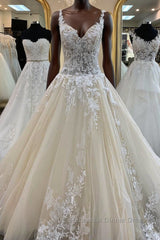 Champagne tulle lace long Semi Formal Prom Dresses, champagne evening Dresses