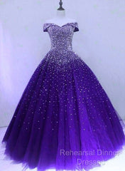 Emerald Green Sequin Semi Formal Prom Dresses Beaded Quinceanera Dresses, Sweet 16 Dresses