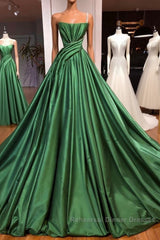 Fabulous Long A-line One shoulder Sleeveless Semi Formal Prom Dresses