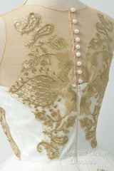 Fabulous White Homecoming Dress  Jewel Knee-Length Lace Appliques