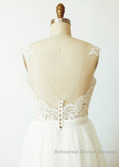 Floor-Length A-Line/Princess Sweetheart Wedding Dresses