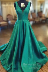 Green Color Semi Formal Prom Dress, Ball Gown, Evening Dress,Birthday Party Gown Long, Back To Schoold Party Gown
