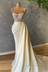 Ivory Semi Formal Prom Dress With Pearl Semi Formal Prom Dresses Formal Evening Dresses