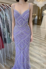 Luxurious Semi Formal Prom Dress, Long Semi Formal Prom Dress, Mermaid Semi Formal Prom Dress, Mermaid Semi Formal Prom Dress,