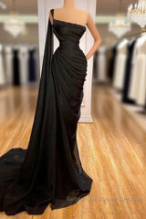 Mermaid Long Semi Formal Prom Dress, Sexy Semi Formal Prom Dress