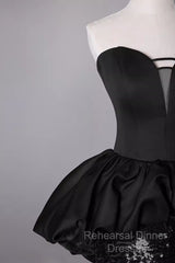 Mermaid Sweetheart Long Black Sequin Semi Formal Prom Dresses