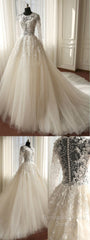New Style Wedding Dress Long Sleeves, Bride Dress, Bridal Gown ,Dresses For Brides