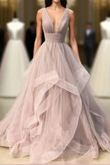 Open Back Dusty Pink Long Semi Formal Prom Dress Simple Semi Formal Prom Dress Long Evening Gowns
