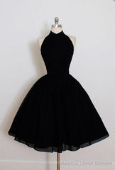 Nice Black Short Formal Prom Dresses,simple Sleeveless Pleated Mini Homecoming Dresses