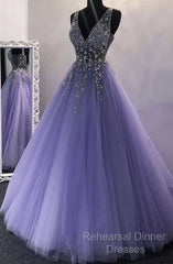 Sexy Long Semi Formal Prom Dresses With Beading,Evening Dresses,Charming Dance Dress