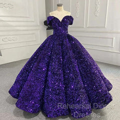 Shiny Off The Shoulder Burgundy Purple Long Semi Formal Prom Dresses, Wine Red Purple Formal Evening Dresses