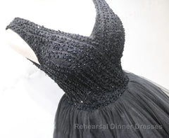 Short Black Lace Semi Formal Prom Dresses, Short Black Lace Homecoming Graduation Dresses