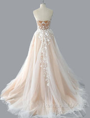 Strapless Tulle/Lace Wedding Dress