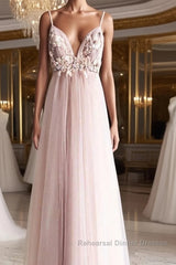 Sweetheart tulle lace long Semi Formal Prom Dresses, tulle lace evening Dresses