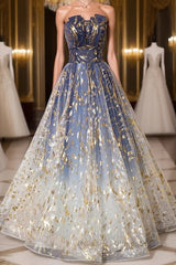 Unique tulle lace long Semi Formal Prom Dresses tulle formal Dresses