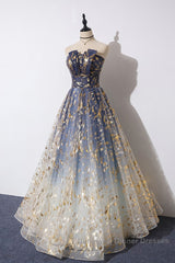 Unique tulle lace long Semi Formal Prom Dresses tulle formal Dresses