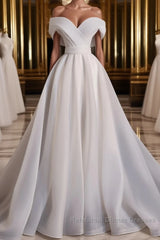 White Organza Long Semi Formal Prom Dresses, White Long Evening Dresses