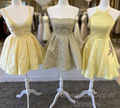 Yellow Homecoming Dresses